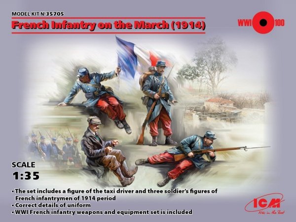 ICM 35705 French Infantry