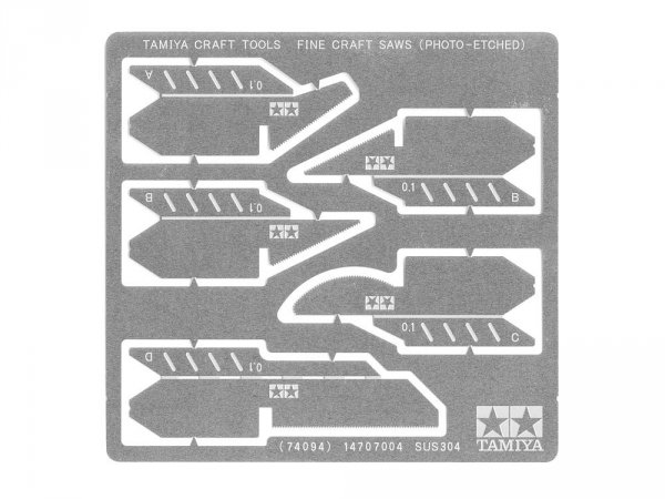 Tamiya 74094 Fine Craft Saws (PE)