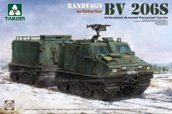 Takom 2083 Bandvagn BV 206S 1/35