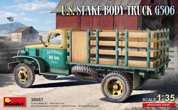 Mini Art 38067 1/35 U.S. Stake Body Truck G506