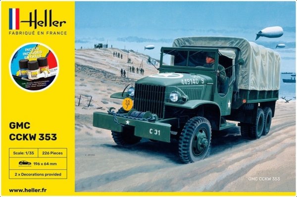 Heller 57121 Starter Kit GMC US-Truck