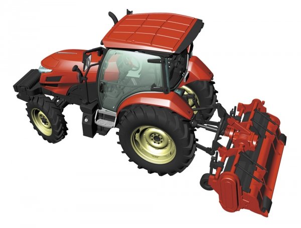 Hasegawa 66106 Yanmar Tractor YT5113A Rotary 1/35