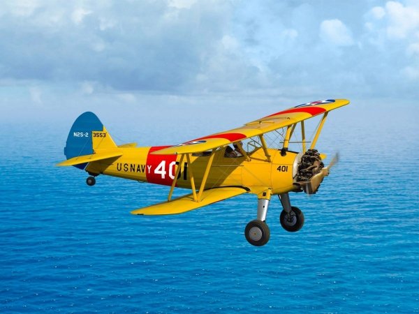 ICM 32052 Stearman PT-13/N2S-2/5 Kaydet, American Training Aircraft