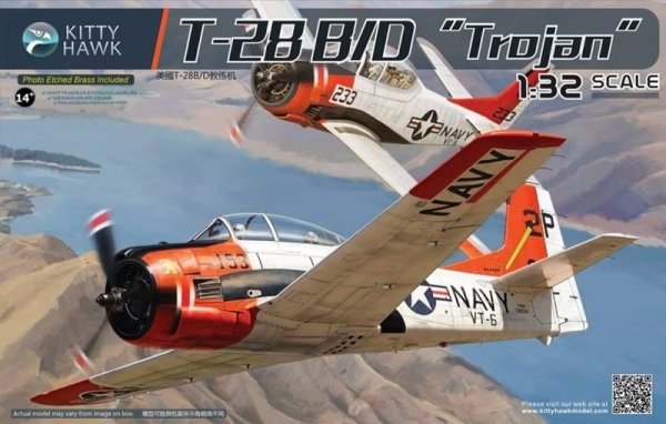 Kitty Hawk/Zimi Model 32014 T-28 B/D 1/32