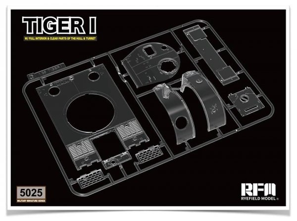 RFM-5025 Tiger I Early w/Full Interior Wittmann's 1/35