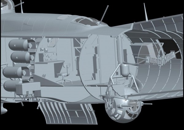 HK Models 01E030 1/32 B-17G Flying Fortress Late Production