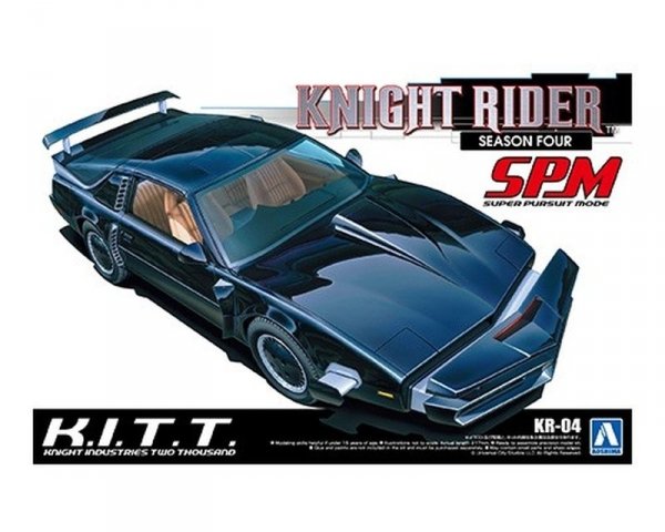 Aoshima 06378 1/24 Knight Rider Knight 2000 K.I.T.T. SPM