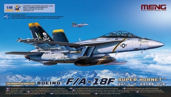 Meng LS-013 Boeing F/A-18F Super Hornet 1/48