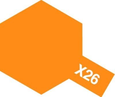 Tamiya 81026 X-26 Clear Orange 23ml