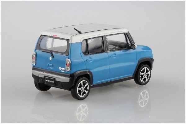 Aoshima 05833 1/32 SNAP KIT#01-D Suzuki Hustler (Summer Blue Metallic)