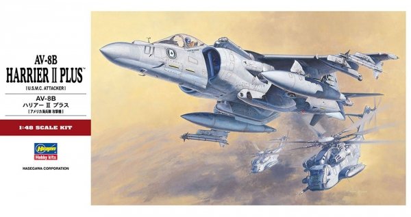 Hasegawa PT28-07228 AV-8B Harrier II Plus 1/48