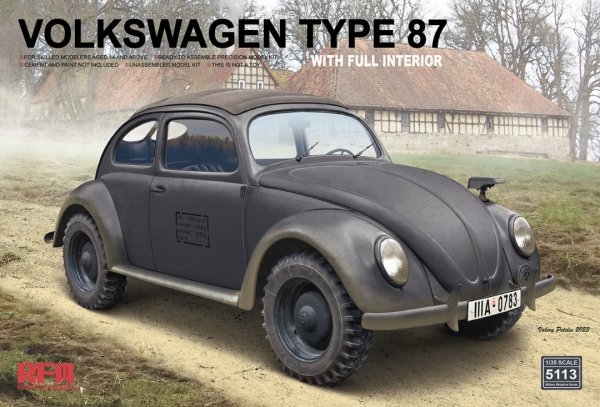 RFM-5113 Volkswagen Type 87 with Full Interior 1/35