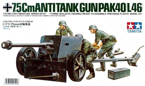 Tamiya 35047 German 75mm A.T. G. 1/35