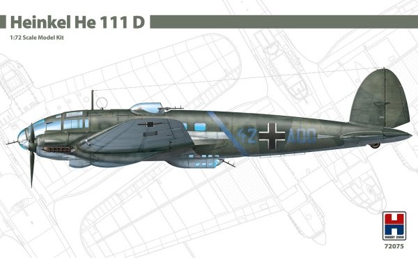 Hobby 2000 72075 Heinkel He 111 D 1/72