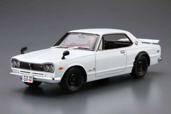 Aoshima 06106 1/24 MC#26 Nissan KPGC10 Skyline HT2000GT-R &#039;71