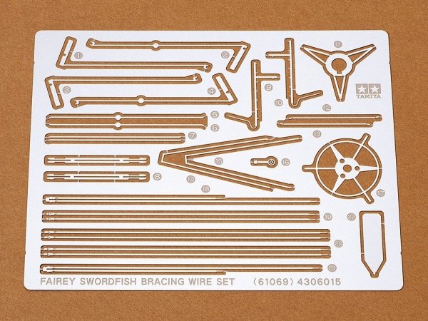 Tamiya 61069 Swordfish Photo Etched Wire
