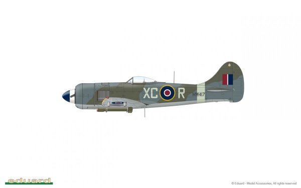Eduard 82124 Tempest Mk.II early version Profi Pack