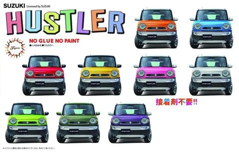 Fujimi 066158 1/24 Hustler (Candy Pink Metallic)