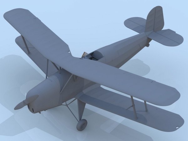 ICM 32034 Bücker Bü 131D w/German Cadets (1939-1945)