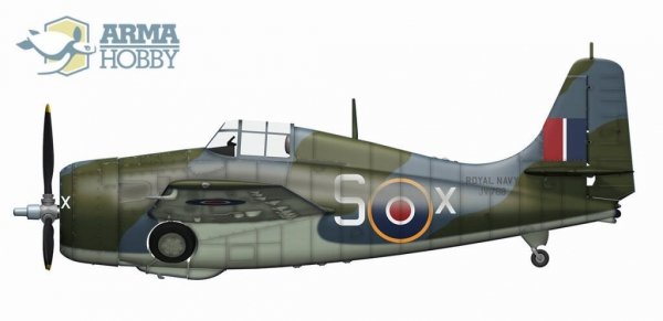 Arma Hobby 70031 FM-2 Wildcat  Expert set 1/72