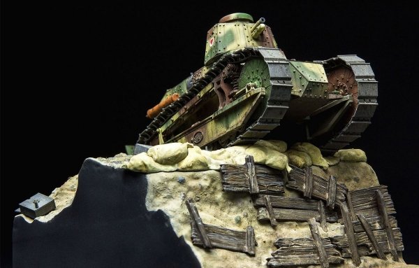 Meng TS-011 French FT-17 Light Tank (Riveted Turret) 1/35