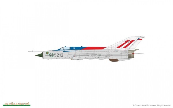 Eduard 7458 Mig-21MF Fighter Bomber Weekend edition