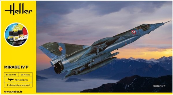 Heller 56493 Starter Kit - Mirage IV P 1/48