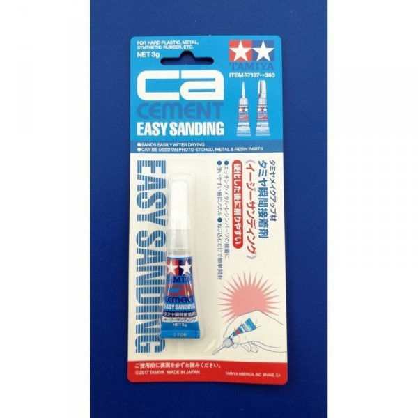 Tamiya 87187 Tamiya CA Cement Easy Sanding