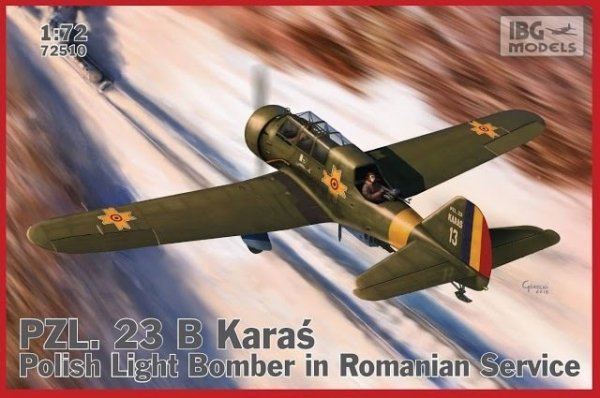 IBG 72510 PZL 23B Karaś Romanian Service 1/72
