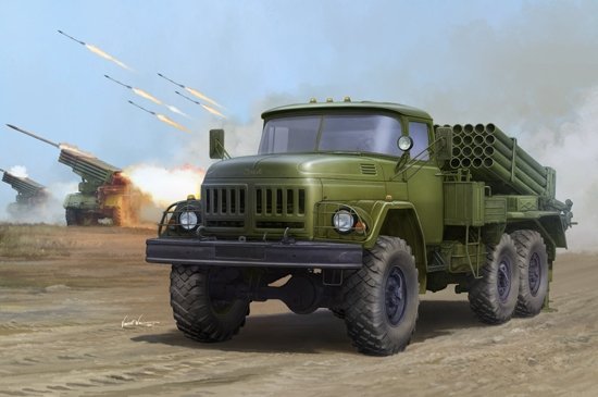 Trumpeter 01032 9P138 Grad-1 on ZIL-131