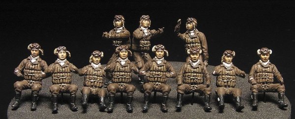 Hasegawa X72-16 - 35116 Japanese Navy Airmen Set 1/72
