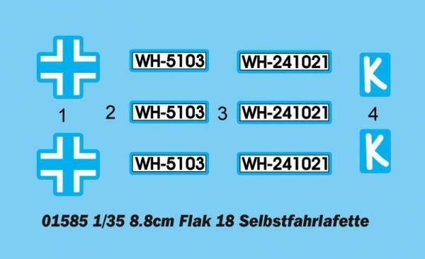 Trumpeter 01585 8,8Cm Flak 18 Selb.