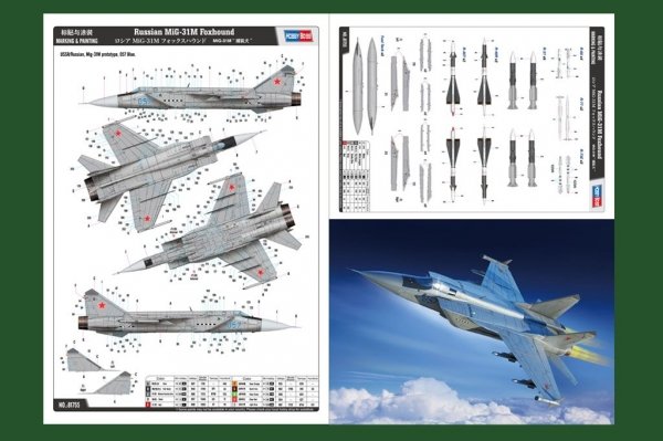 Hobby Boss 81755 Russ. Mig-31M Foxhound 1/48