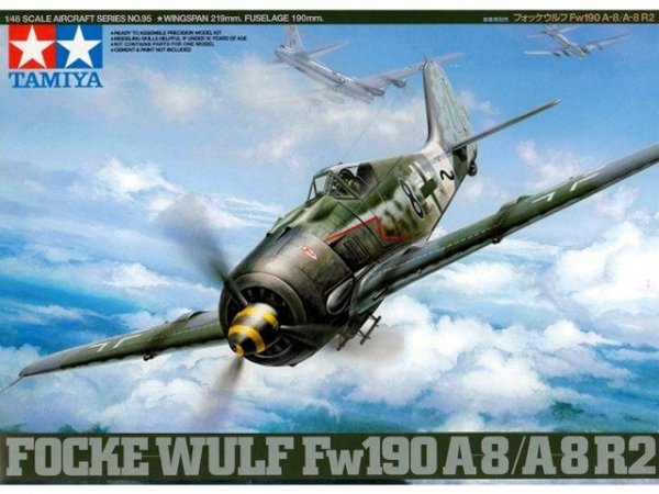 Tamiya 61095 Focke-Wulf Fw190 A-8/A-8 R2 1/48
