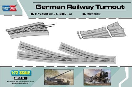 Hobby Boss 82909 1/72 German Railway Turnout