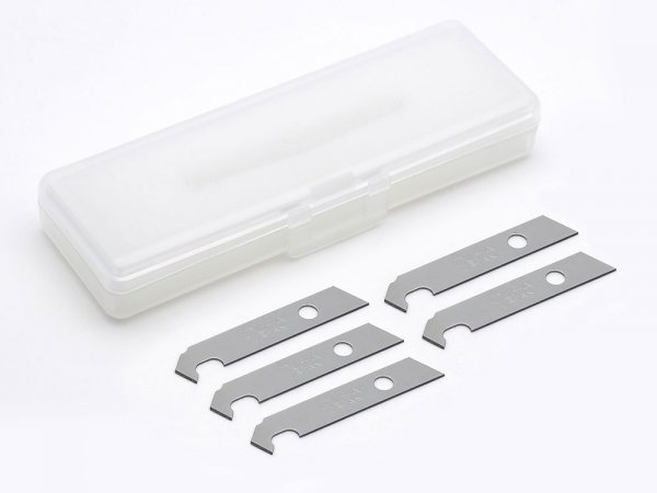Tamiya 74160 Modeler's Knife PRO Replacement Blade (Scriber, 5pcs.)