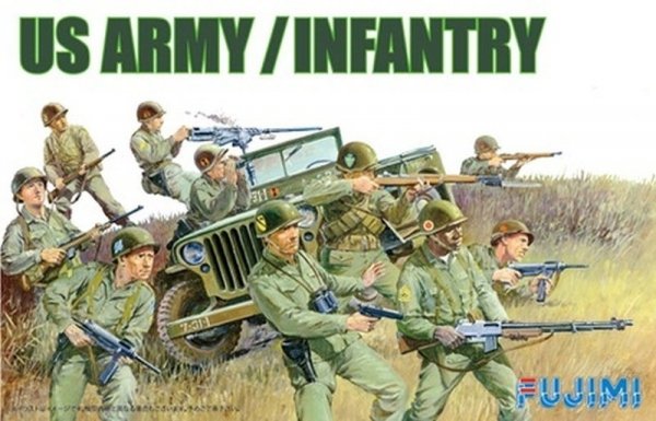 Fujimi 761213 1/76 WA-27 U.S. Army Infantry Set