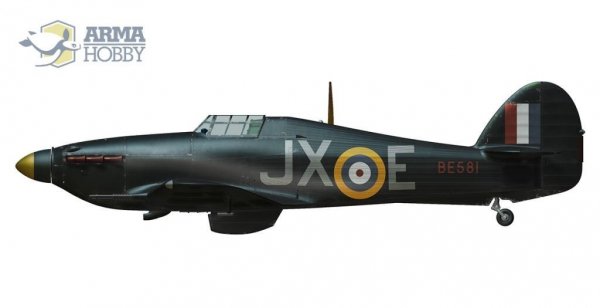 Arma Hobby 70042 Hurricane Mk II/C  Expert set 1/72