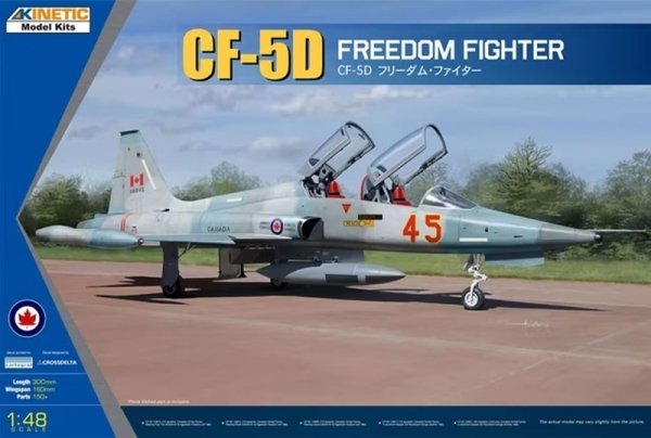 Kinetic 48123 CF-5D Freedom Fighter 1/48