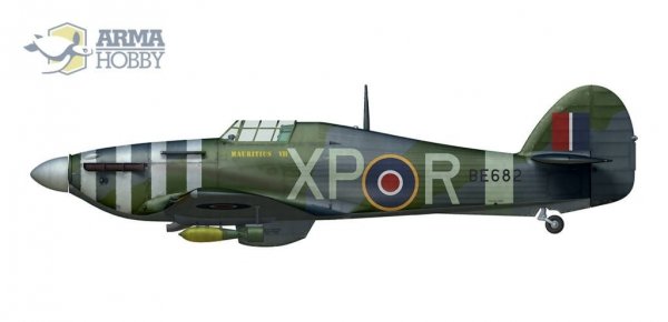 Arma Hobby 70042 Hurricane Mk II/C  Expert set 1/72