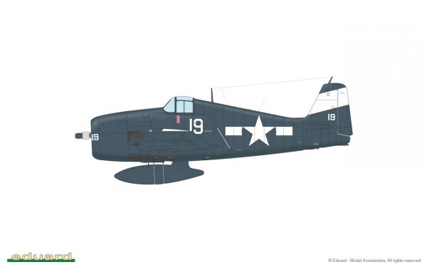 Eduard 8229 F6F-5 Hellcat Late Weekend Edition 1/48