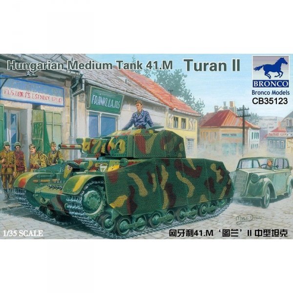 Bronco CB35123 Hung. Medium Tank 41.M Turan II 1/35