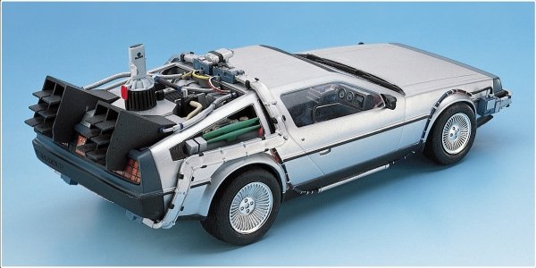 Aoshima 05917 1/24 MOVIE BT#02 Back To The Future De Lorean from part II