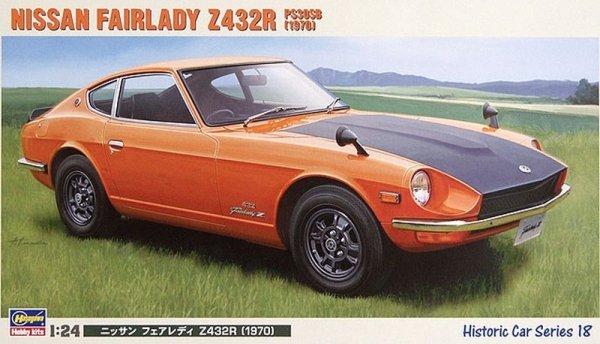 Hasegawa HC18-21218 Nissan Fairlady Z432R PS30SB (1970) 1/24
