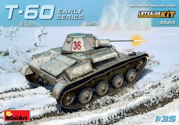 Mini Art 35215 T-60 early w/interior 1/35