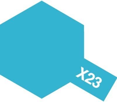 Tamiya 81523 Acrylic Mini X-23 Clear Blue 10ml