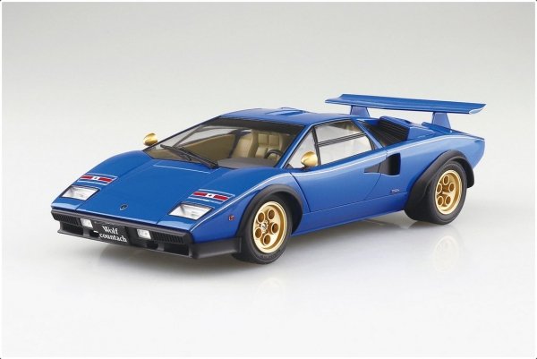Aoshima 06383 1/24 SC#18 Countach Walter Wolf - Version 2 '76