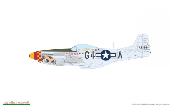 Eduard 84176 P-51D-20 Mustang Weekend edition