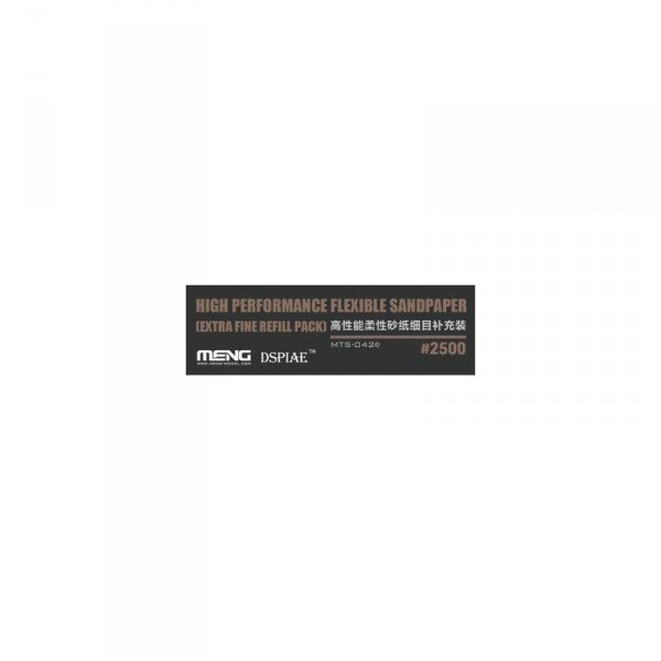 Meng MTS-042e High Performance Flexible Sandpaper (Extra Fine Refill Pack)