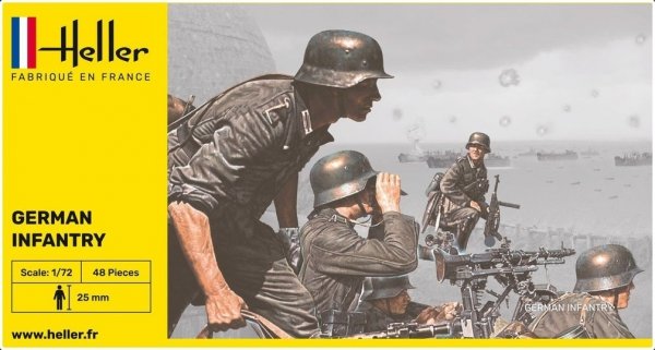 Heller 49605 German Infantry    S-1